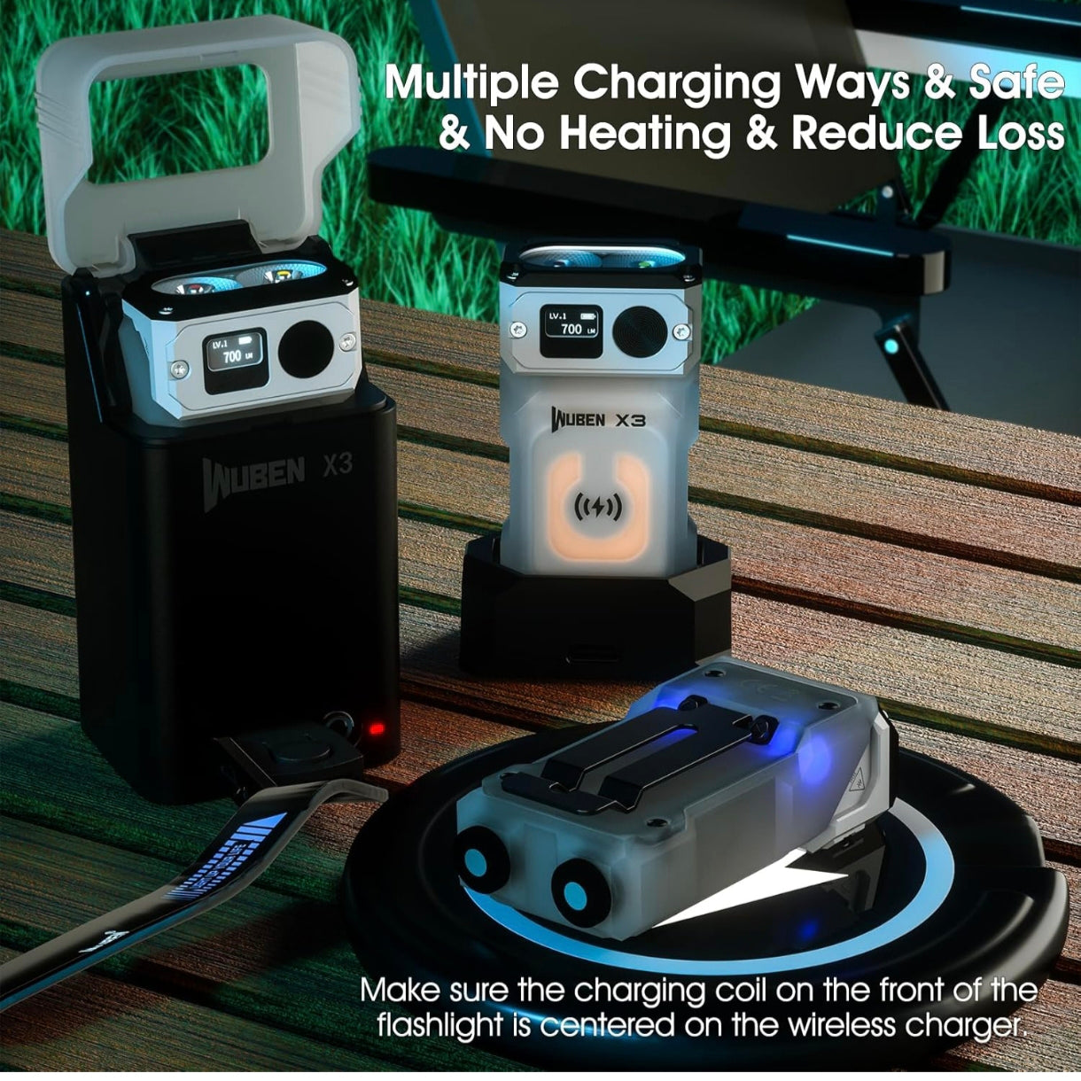 LA MAS PODEROSA MINILINTERNA RECARGABLE WUBEN X3 DEL MERCADO