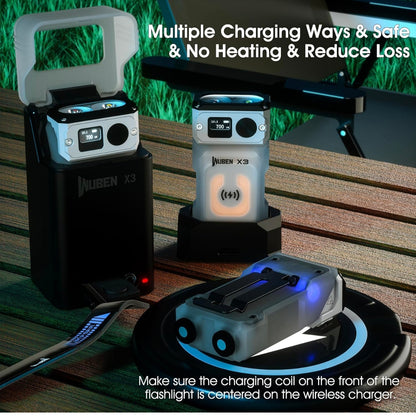 LA MAS PODEROSA MINILINTERNA RECARGABLE WUBEN X3 DEL MERCADO