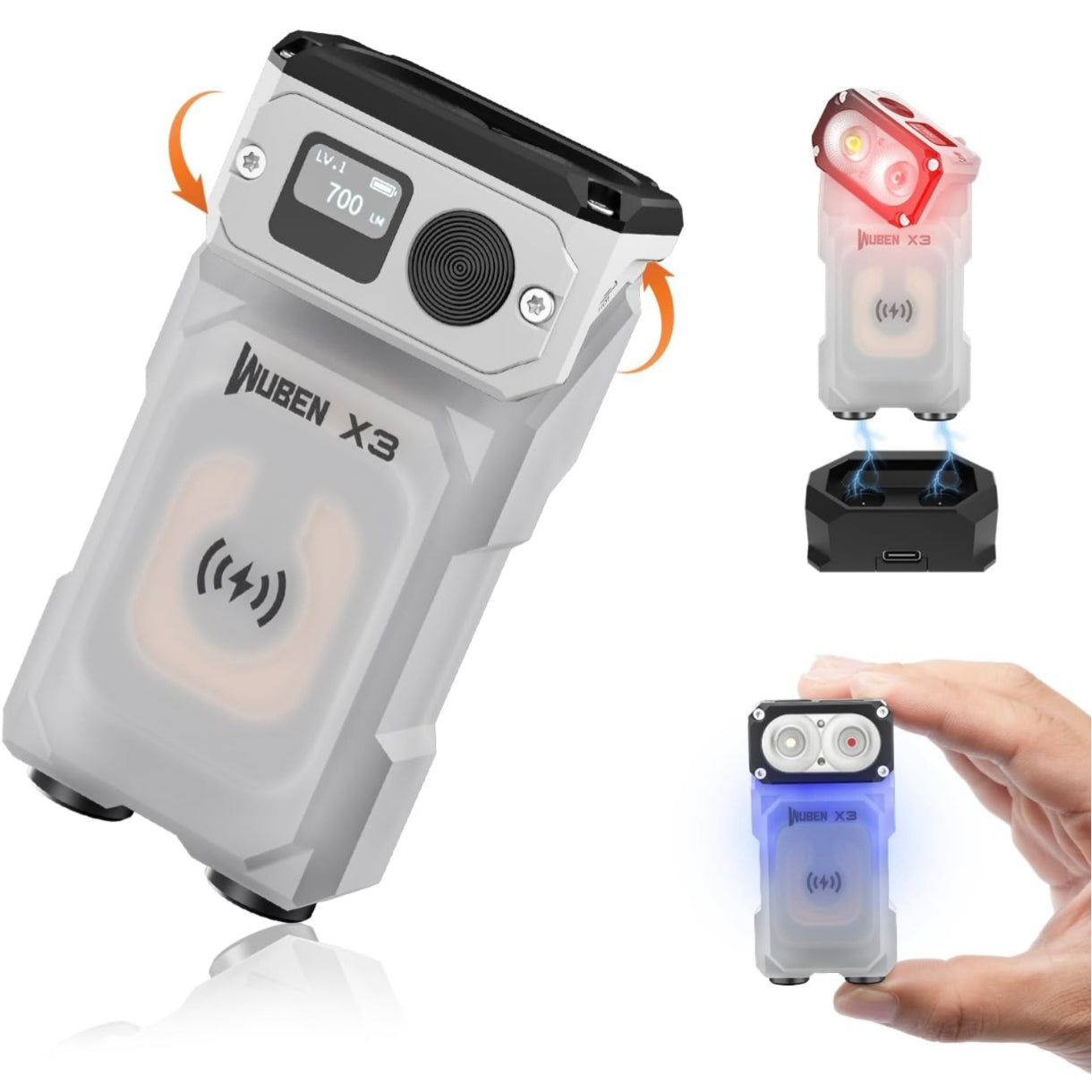 LA MAS PODEROSA MINILINTERNA RECARGABLE WUBEN X3 DEL MERCADO